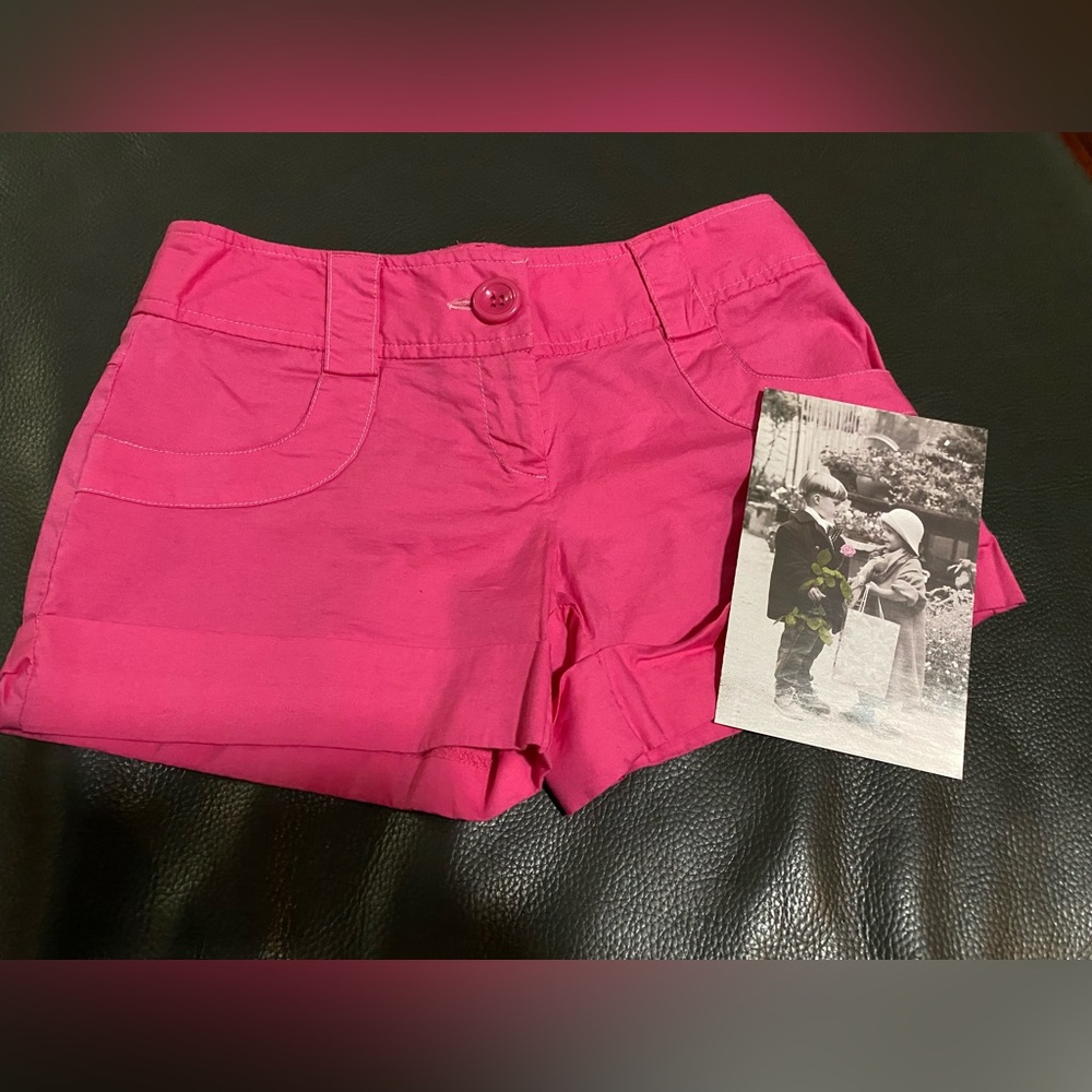 Y2K Vintage Star City Shorts Hot Pink Low Rise Sz 1